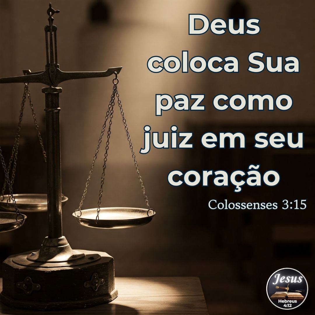A PAZ QUE DECIDE