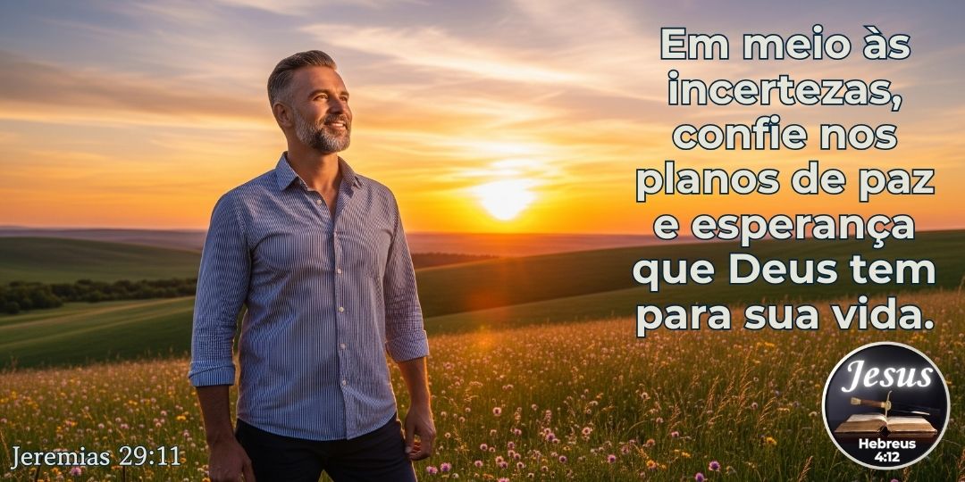 PLANOS DE PAZ E ESPERANÇA
